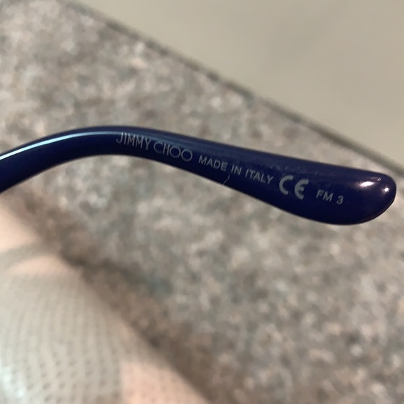 New Jimmy Choo Blue sparkle sunglasses main image 11